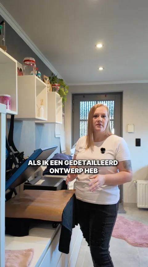 Stilstaand beeld uit de proefreel voor Dream Print Studio in Diepenbeek